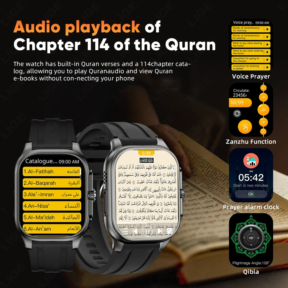 Muslim Smart Watch - Legoss Watches