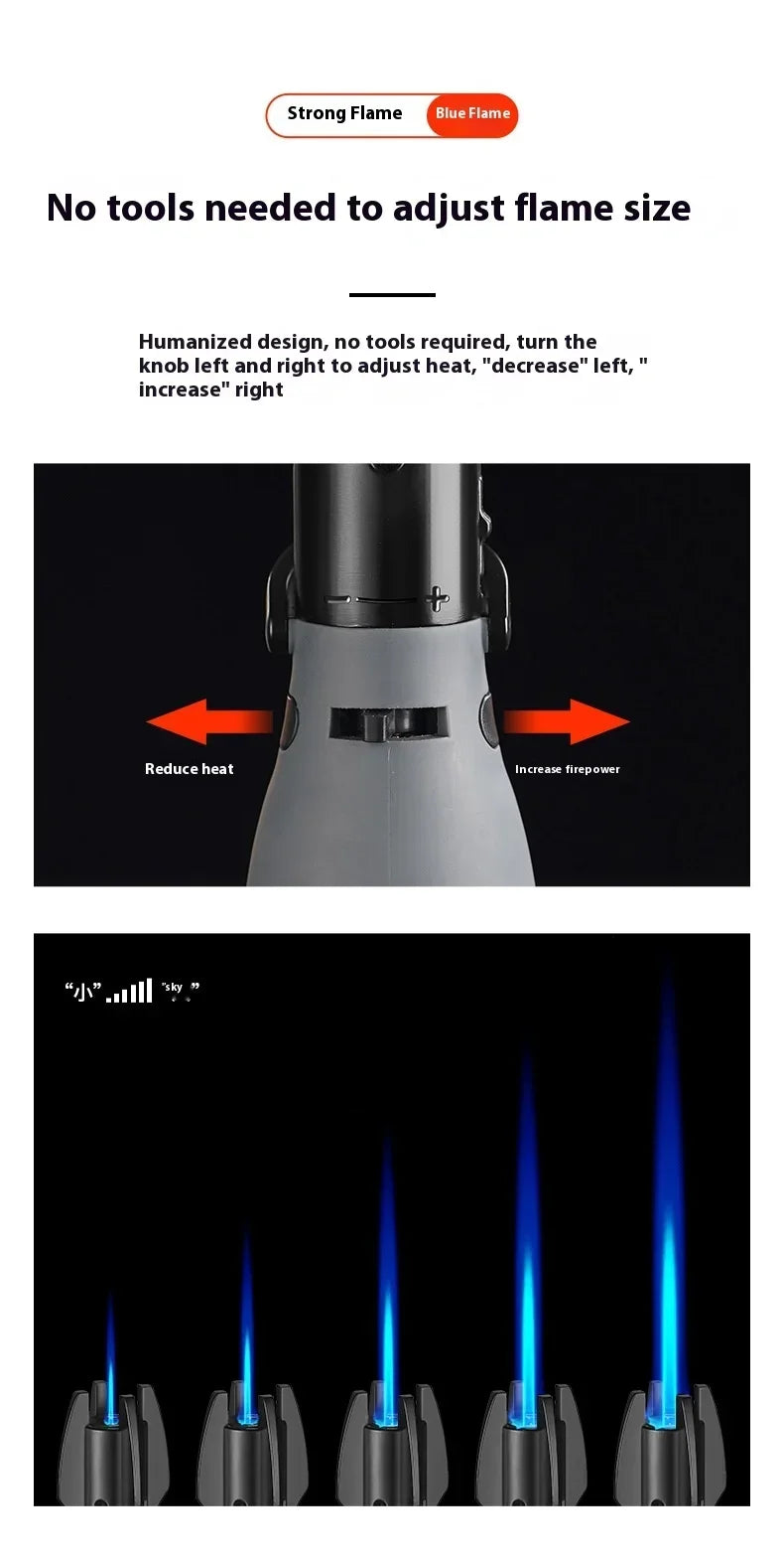 StormFlame™ Outdoor Torch