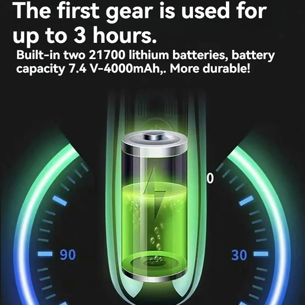 Mini Turbo Jet Fan โ Powerful, Portable, & Ready for Action!