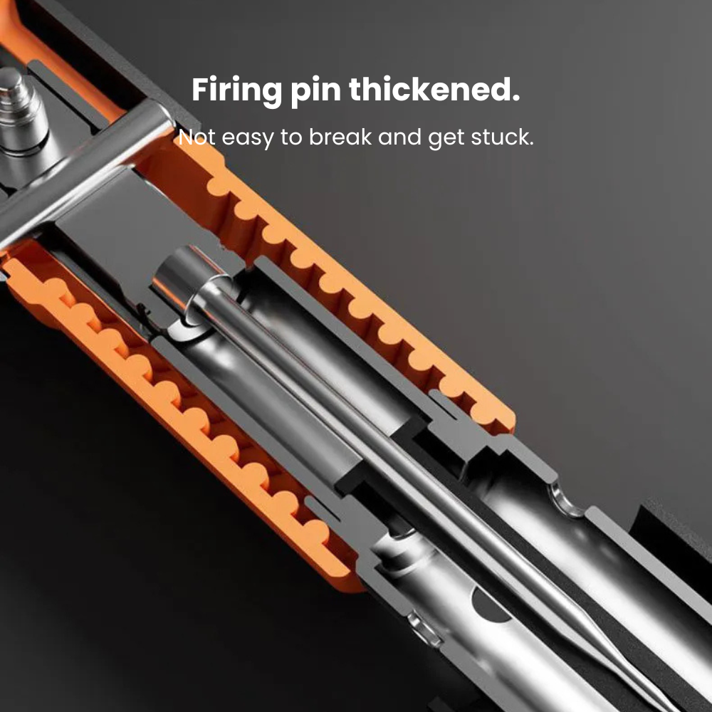 Heavy-Duty Manual Concrete & Wood Nail Gun