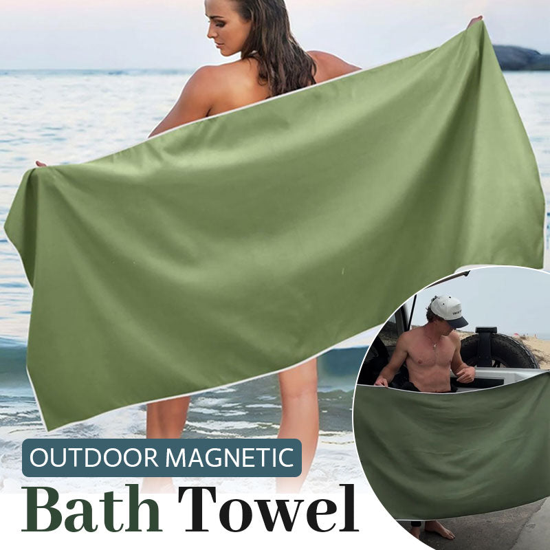 Magnetic Outdoor Bath Towel – 2025 New Arrival