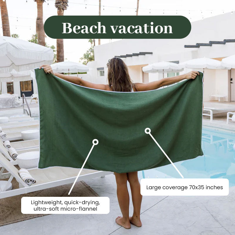 Magnetic Outdoor Bath Towel – 2025 New Arrival