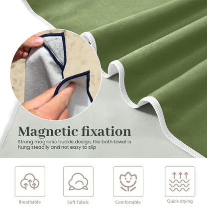 Magnetic Outdoor Bath Towel – 2025 New Arrival