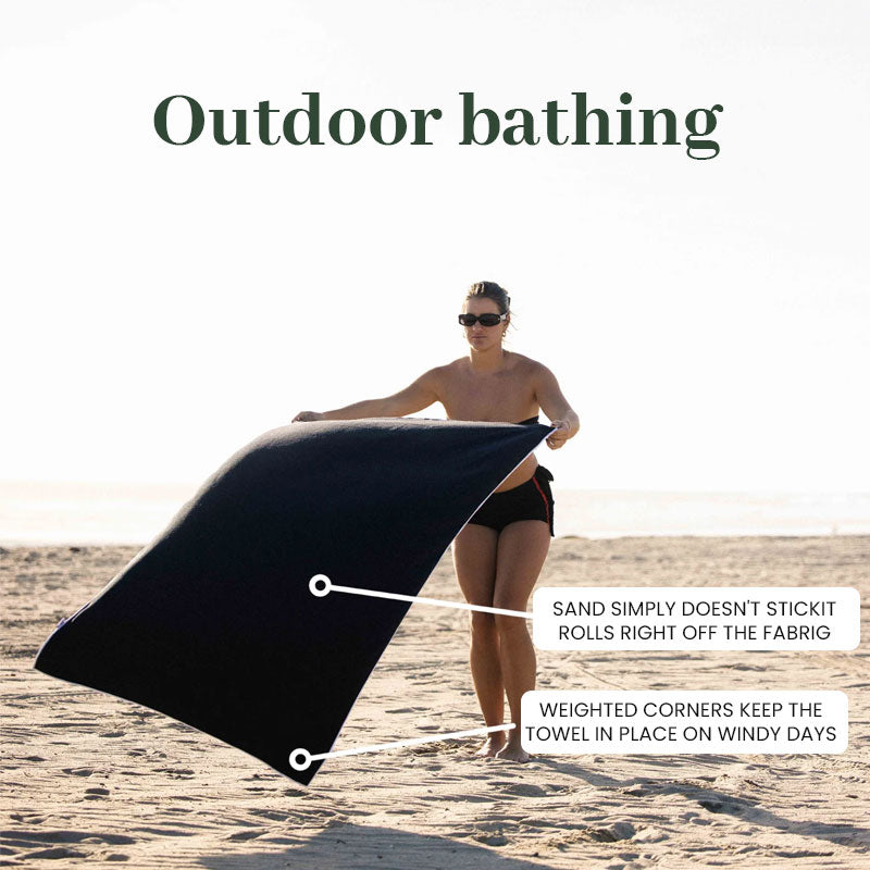 Magnetic Outdoor Bath Towel – 2025 New Arrival