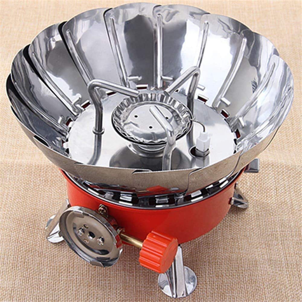 Lotus Mini Camping Gas Stove – Compact, Stable & Ready for Any Adventure!