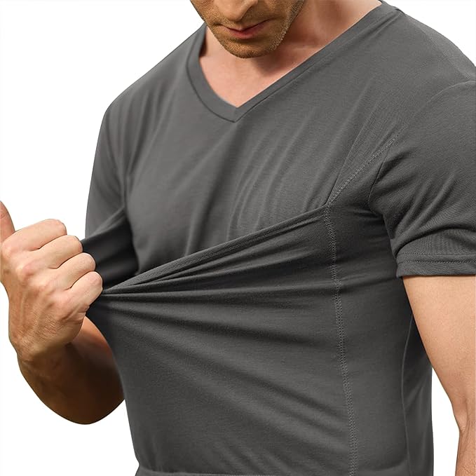 Men’s Baby Carrier Safety Kangaroo Pocket Shirt – Comfort, Bonding & Hands-Free Convenience!
