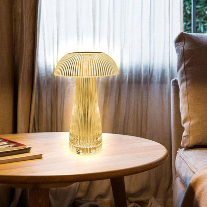 GlowGlobe™ Crystal Mushroom Table Lamp
