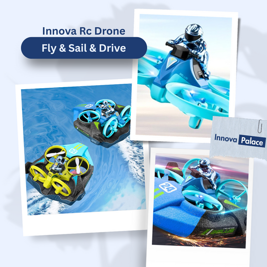3-in-1 Innova RC Drone & Hovercraft