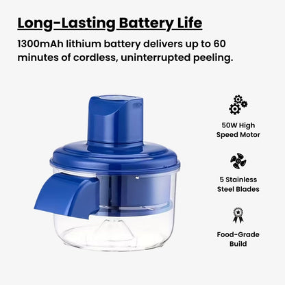 Effortless Automatic Fruit Peeler