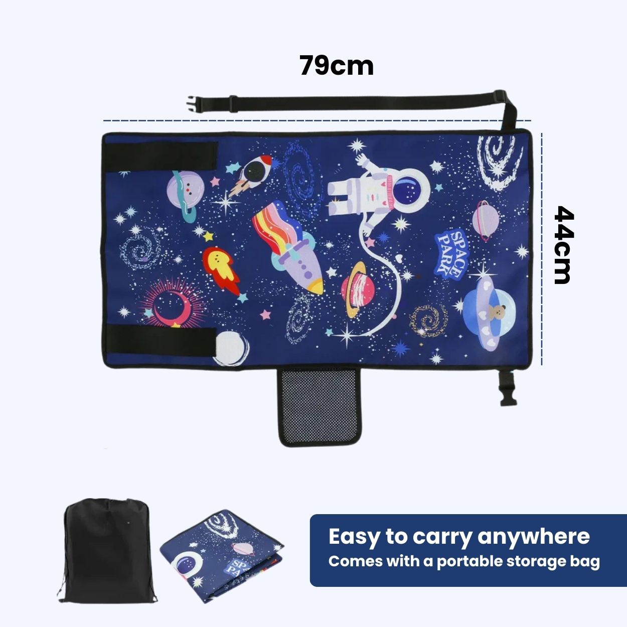 KidsPlaneBed™ – Seat Extender & Travel Footrest