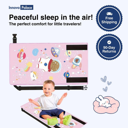 KidsPlaneBed™ – Seat Extender & Travel Footrest