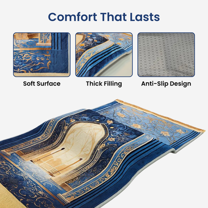 Noor Tassel Prayer Mat - Experience comfort like never before. ✨