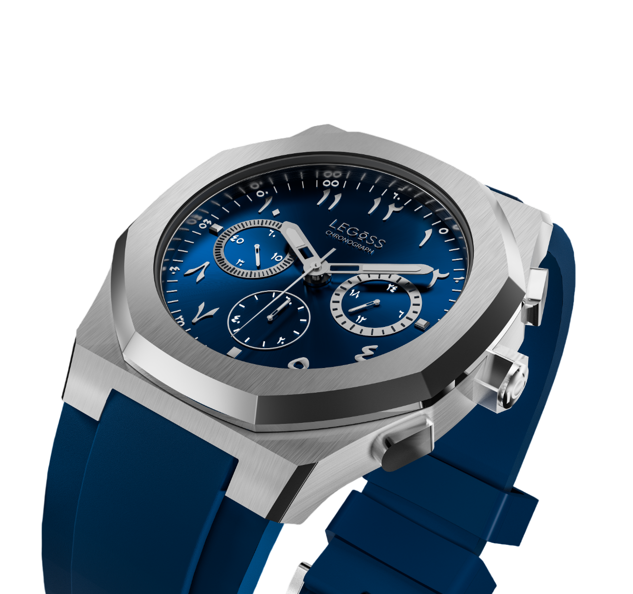 LEGOSS Watch Blue Edition Arabic Numbers - Legoss Watches