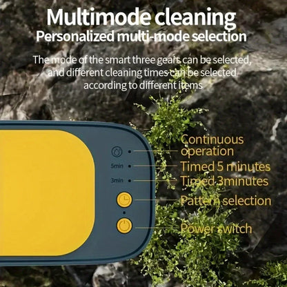 Smart Ultrasonic Deep Cleaner For Accessories – Effortless, Powerful Cleaning!