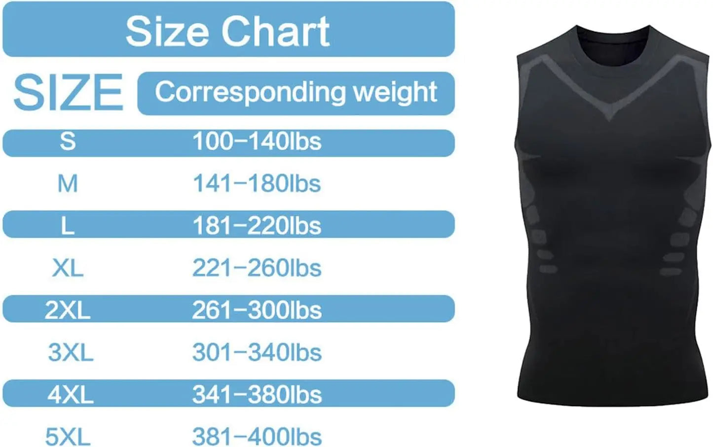 New Tech Ionic Shaping Sleeveless Shirt