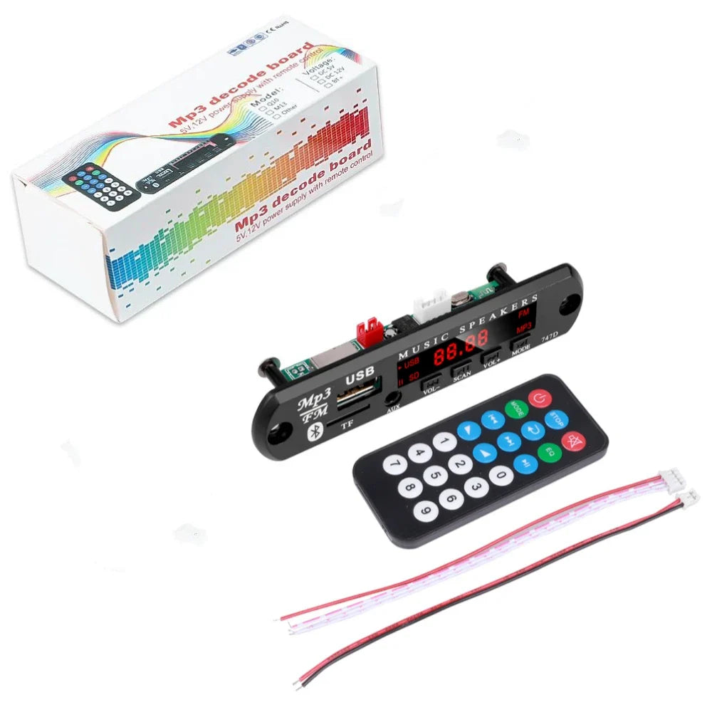 DC 9V-12V Bluetooth MP3 Decoder Board