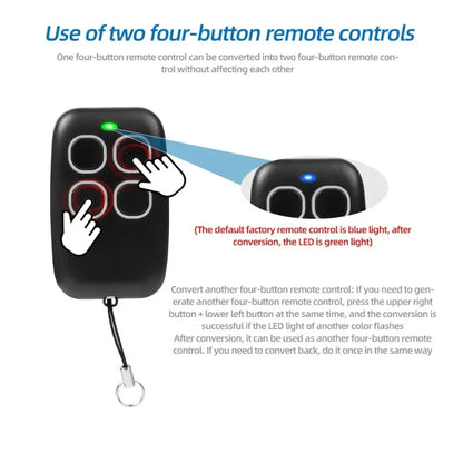 433MHz Universal RF Remote Control Duplicator
