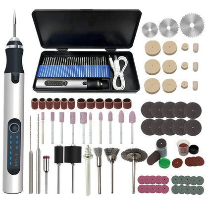 USB Rechargeable Portable Electric Micro-Sanding Engraving Pen – Precision & Creativity at Your Fingertips!