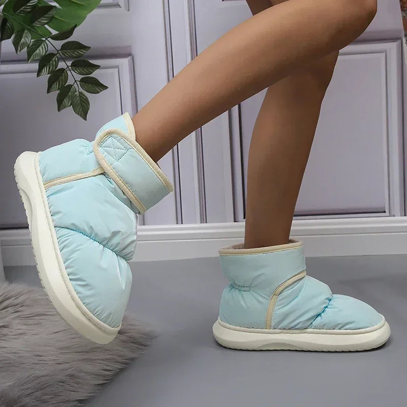 Women's Waterproof Plush Snow Boots