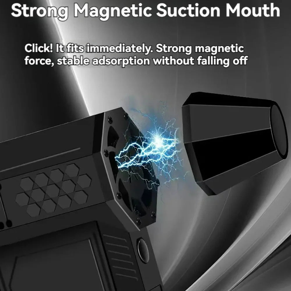 Mini Turbo Jet Fan – Powerful, Portable, & Ready for Action!