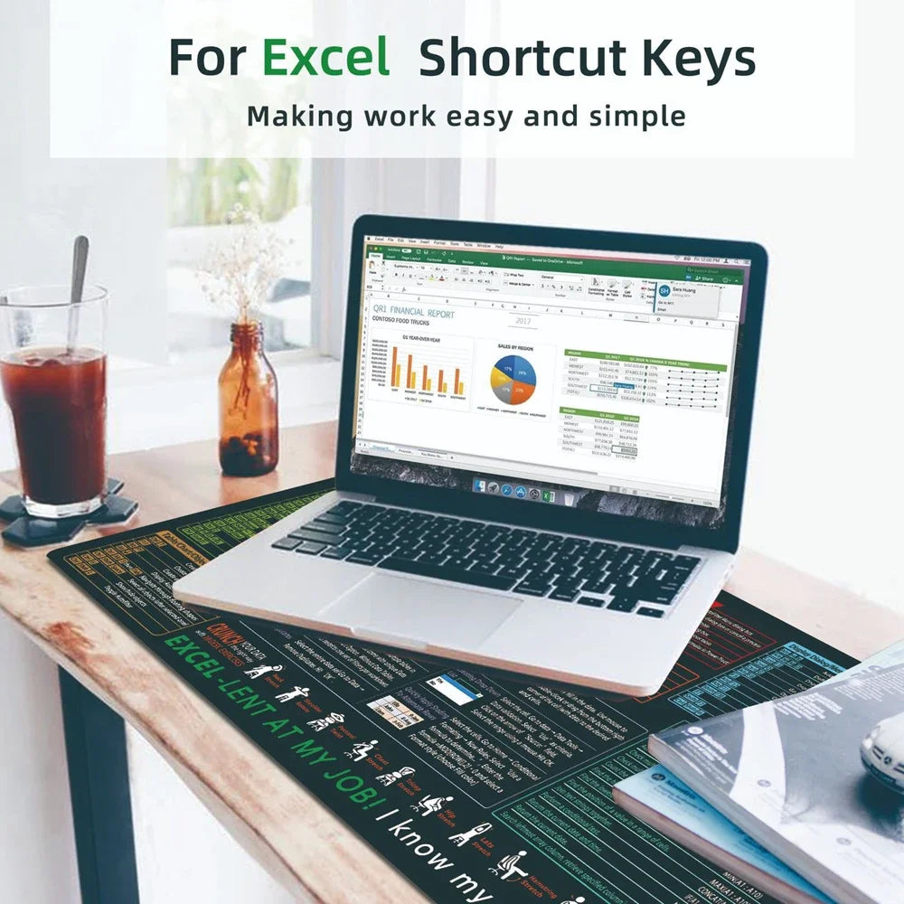 Excel Shortcut Keys Mouse Pad – Work Smarter, Excel Faster!
