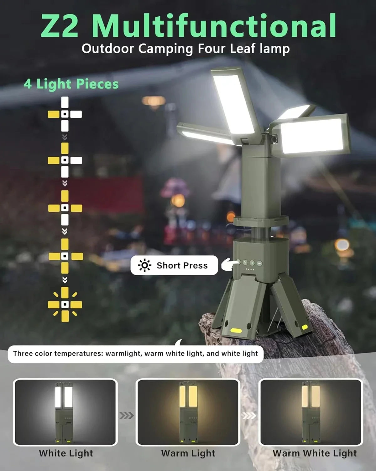Telescopic Camping Light – The Ultimate Outdoor Lighting Solution!