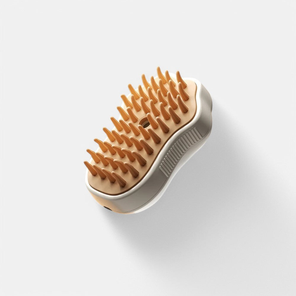 Cat Paw Shaped Steam Brush – The Ultimate 3-in-1 Grooming Tool!