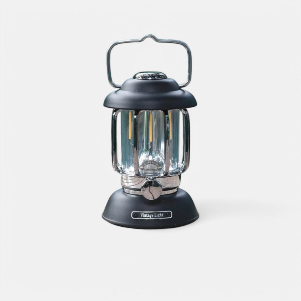 Rechargeable Waterproof Retro Camping Lamp – Style Meets Function!