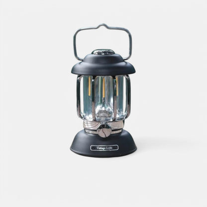 Rechargeable Waterproof Retro Camping Lamp – Style Meets Function!