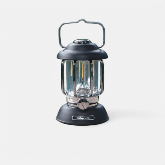 Rechargeable Waterproof Retro Camping Lamp – Style Meets Function!