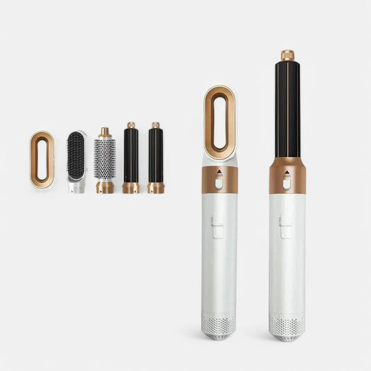 5-in-1 Professional Negative Ionic Hair Styler – Style, Protect, and Shine!