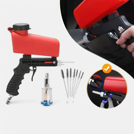 Portable Pneumatic Sandblasting Gun – Power & Precision for Any Job!