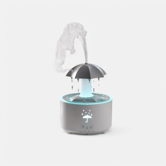 Aromatherapy Rotating Water Droplet LED Umbrella Humidifier – Relax, Refresh, Rejuvenate!