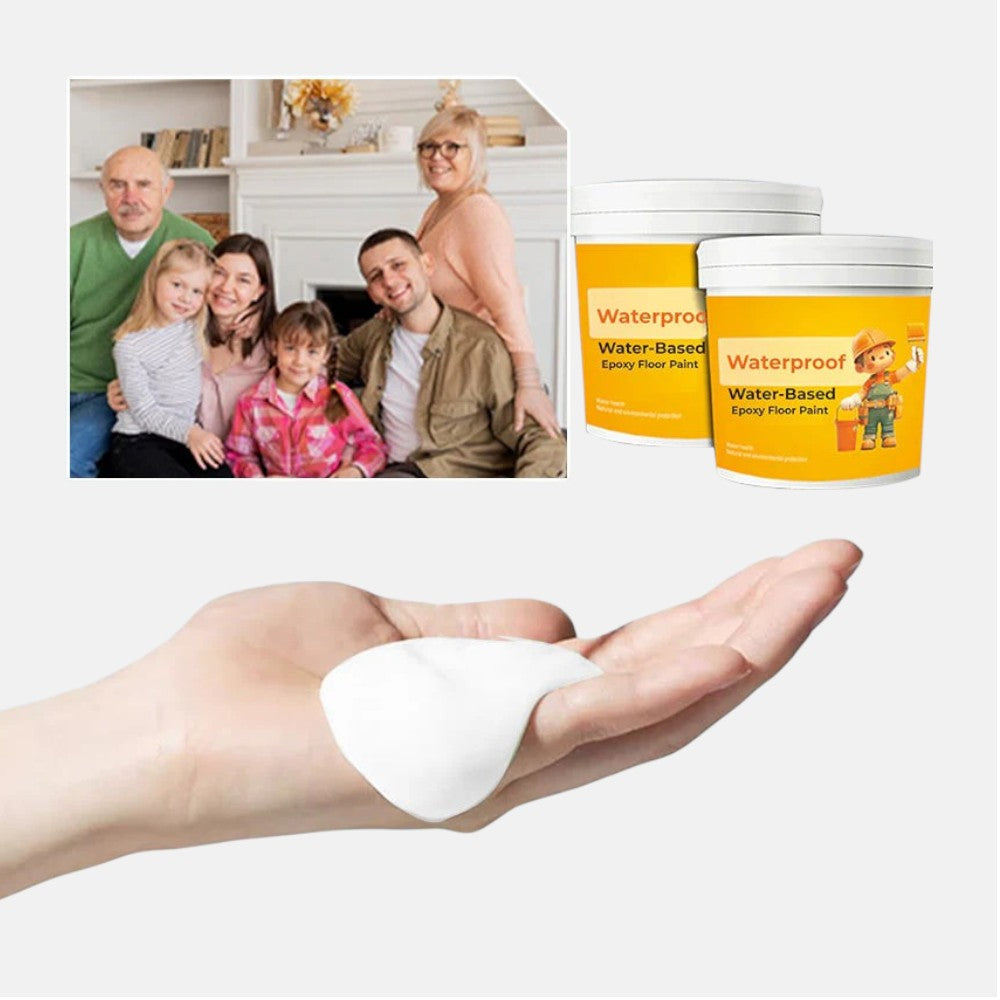 Waterproof Water-Based Epoxy Floor Paint – Durable, Eco-Friendly & Moisture-Resistant!