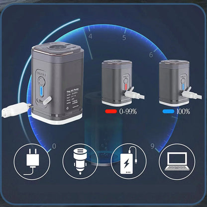 BreezeMate™ – Your Compact Companion for Fast Inflation & Deflation