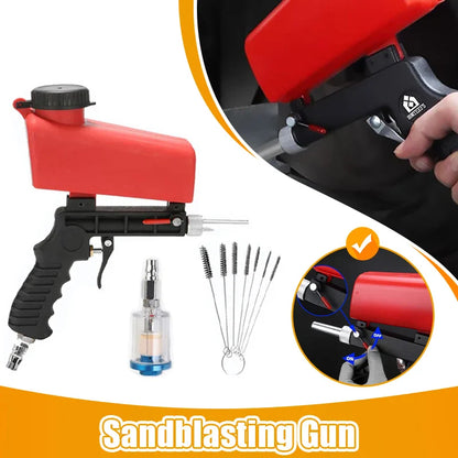 Portable Pneumatic Sandblasting Gun – Power & Precision for Any Job!