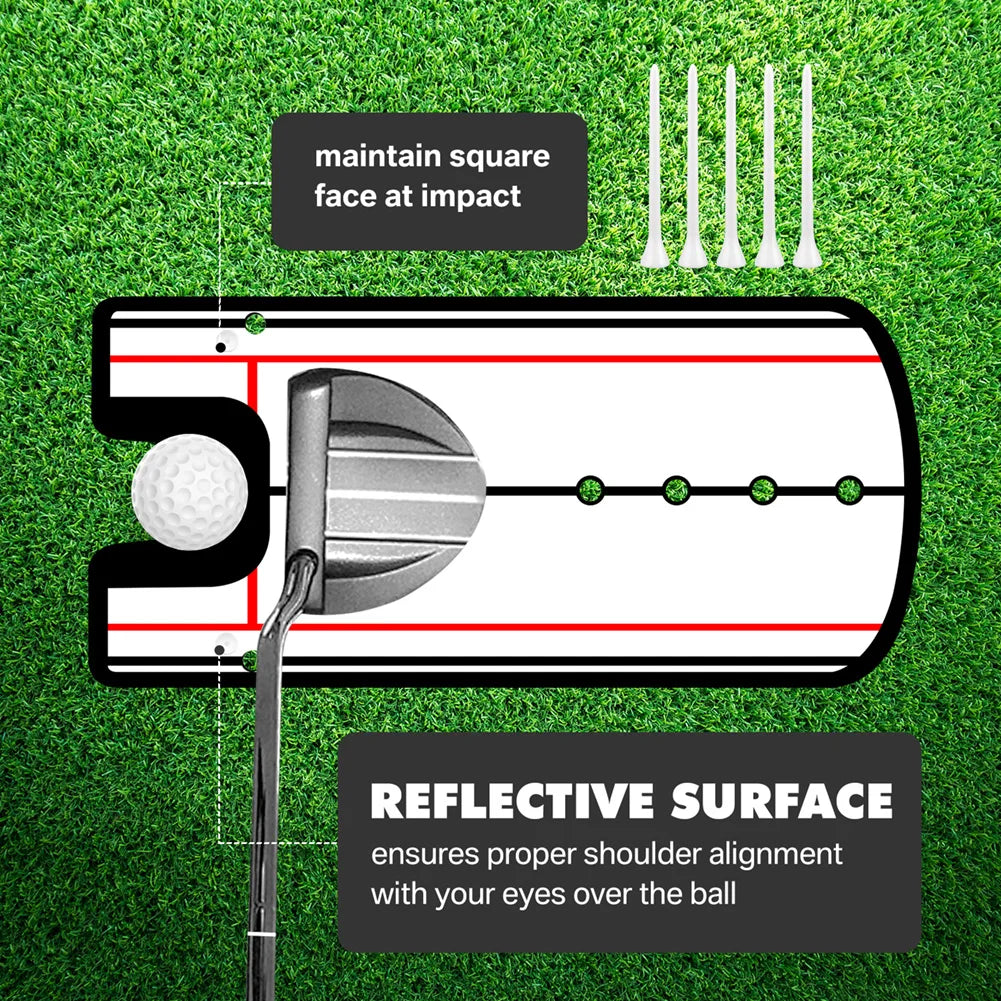 Guide Rails Putting Mirror – Master Your Putting Precision!