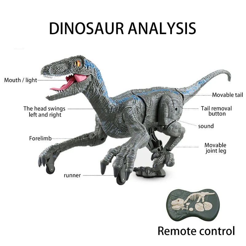 Remote Control Walking Robo Dinosaur – Bring the Jurassic Era to Life!