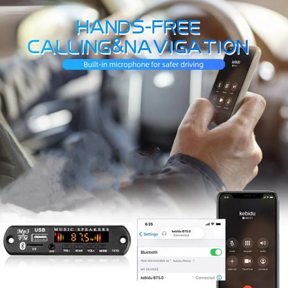 DC 9V-12V Bluetooth MP3 Decoder Board