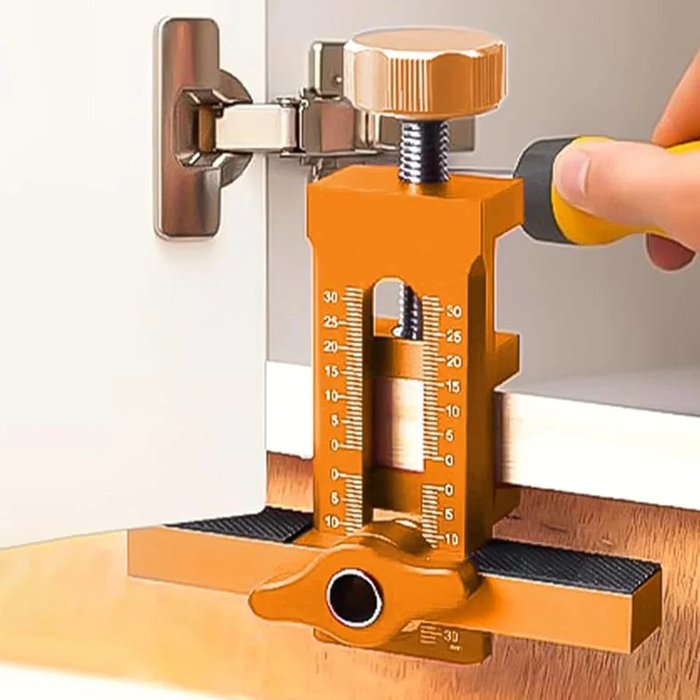 ProAlign™ 🛠️🚪 – Adjustable Cabinet Door Installation Jig (With/Without Drill Bit)