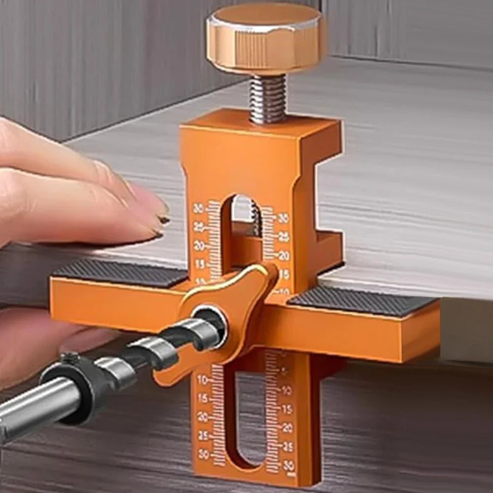 ProAlign™ 🛠️🚪 – Adjustable Cabinet Door Installation Jig (With/Without Drill Bit)