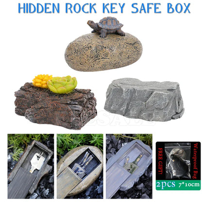 Stone Key Storage – The Perfect Hidden Key Solution!