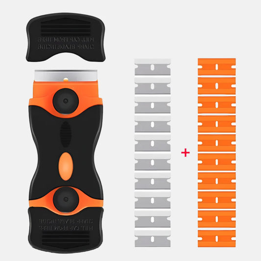 2-in-1 Glass & Sticker Removal Scraper Tool