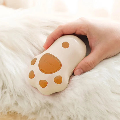 Cat Paw Shaped Steam Brush – The Ultimate 3-in-1 Grooming Tool!