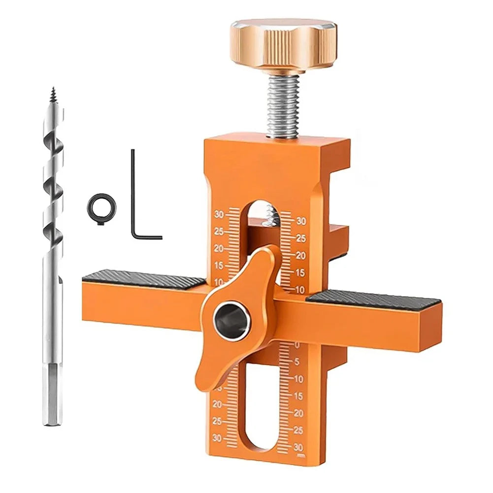 ProAlign™ 🛠️🚪 – Adjustable Cabinet Door Installation Jig (With/Without Drill Bit)