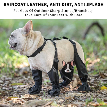 Waterproof Adjustable Dog Boots – Ultimate Paw Protection in Any Weather!