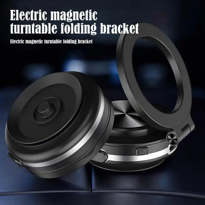 360° Rotating Electric Suction Magnetic Car Phone Holder – Ultimate Hands-Free Convenience!