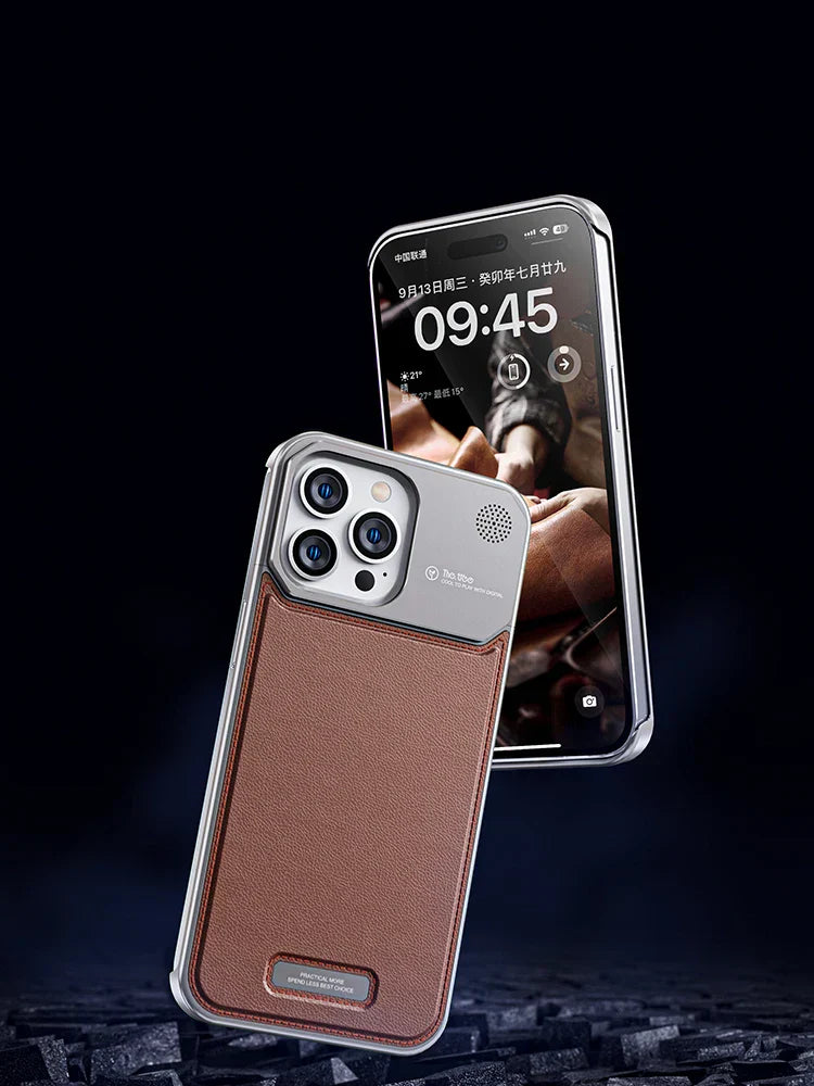 Aromatherapy Leather Magnetic Case