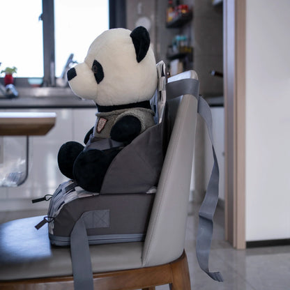 Toddler Booster Seat Pad with Safety Belt – Lightweight & Portable