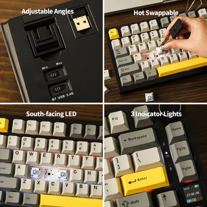 Ajazz AK820 Pro 75% Mechanical Keyboard